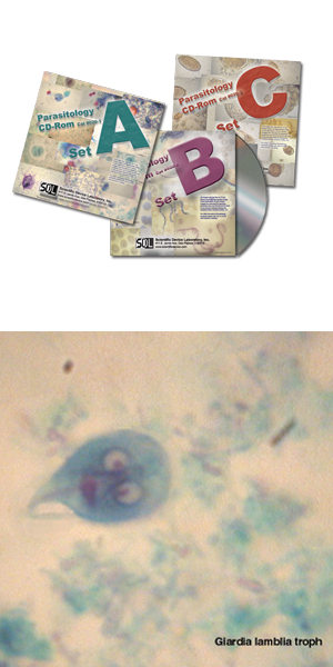 PARASITOLOGY SET A CD ROM