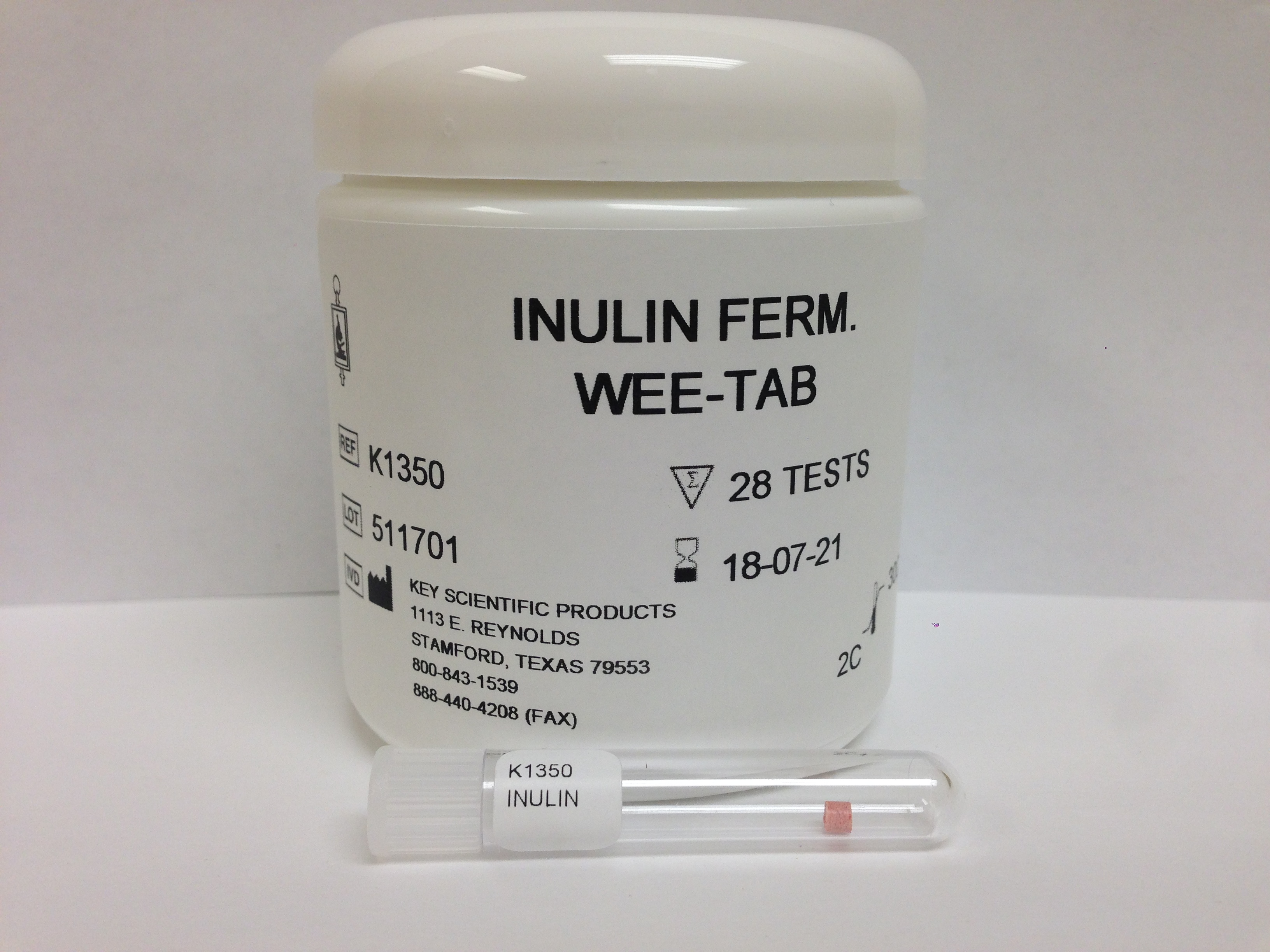 WEE-TAB INULIN FERMENTATION