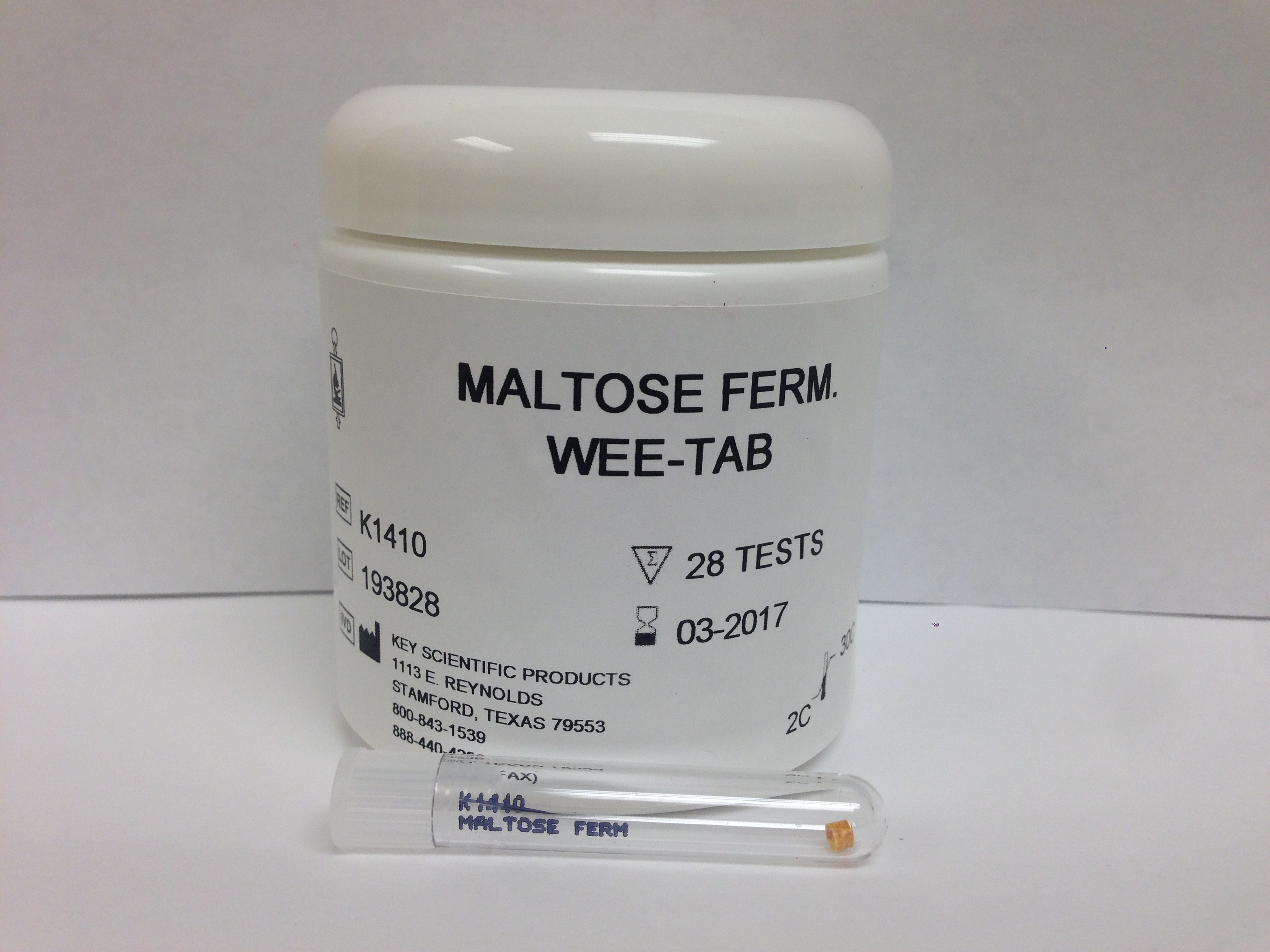 WEE-TAB MALTOSE FERMENTATION